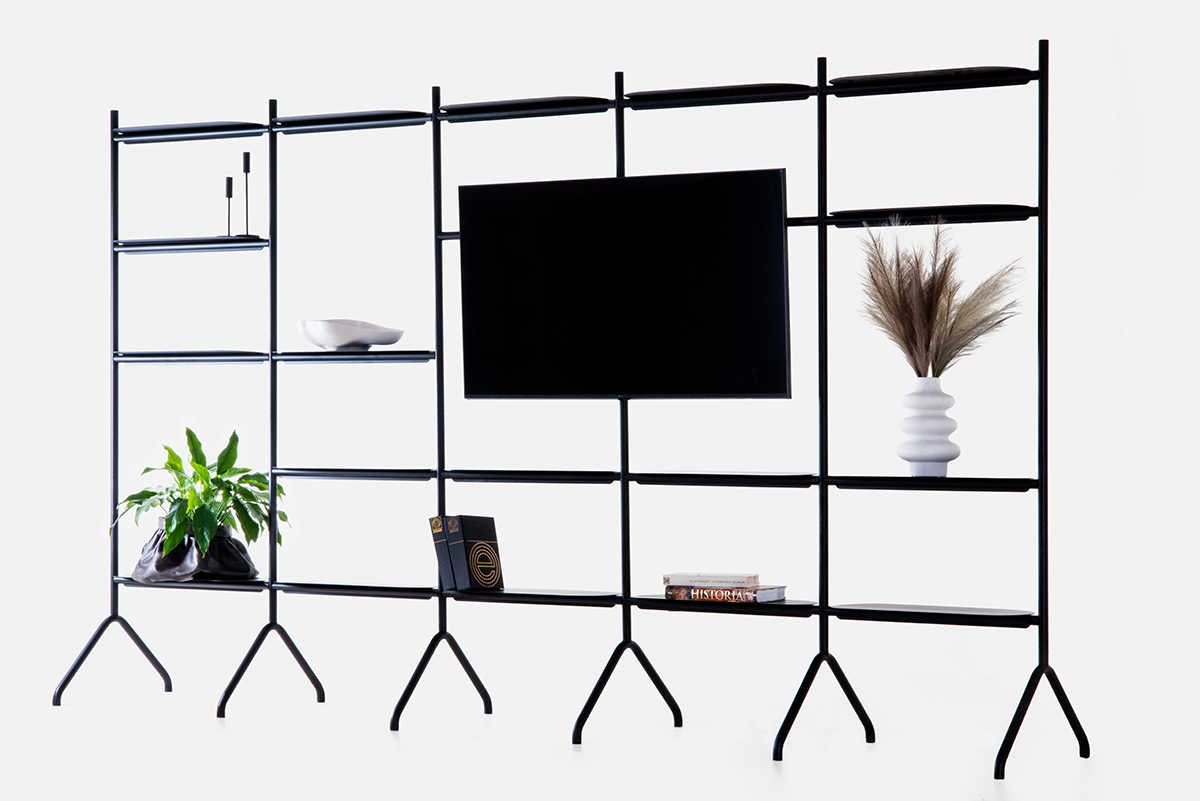 BIG SEE | Modular shelving system Butterfly